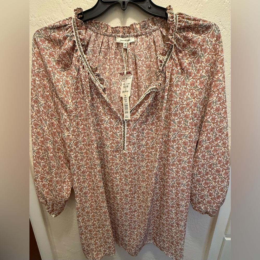 Floral Print Women's Top